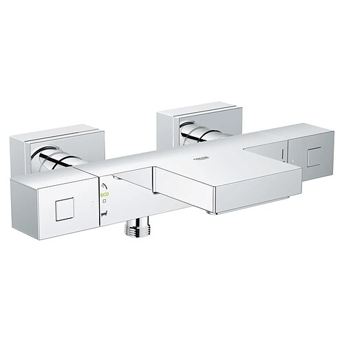 mitigeur - bain / douche - thermostatique - grohtherm cube - avec raccords s - nfc3 - grohe 34508000