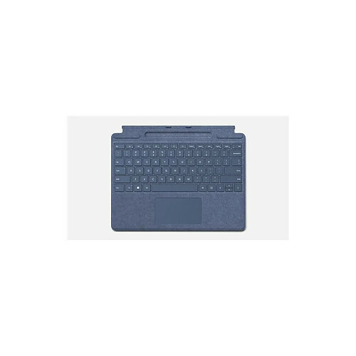 Clavier sans fil Microsoft Signature pour Surface Pro X, 8 et 9 Bleu Sapphire