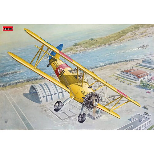 Roden Maquette Avion Boeing Stearman Pt-13 Kaydet