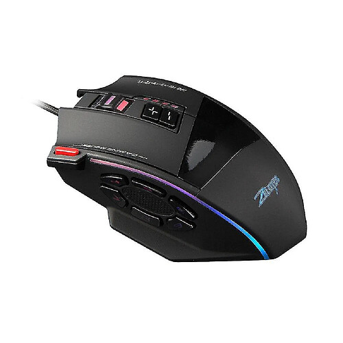 Universal C13 Gaming Mouse 10000 DPI 13 Boutons programmables RVB LED Light MICE Table d'ordinateur ergonomique