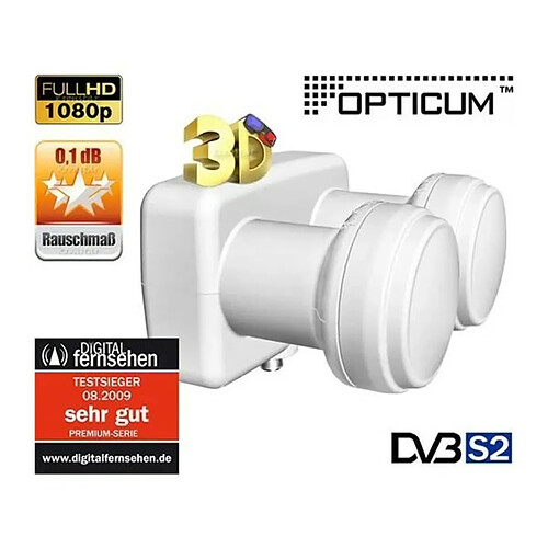 LNB Monobloc Single OPTICUM LMP-04H 0,1dB Full HD