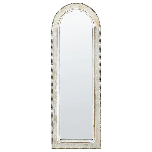 Beliani Miroir SARRY Bois Blanc