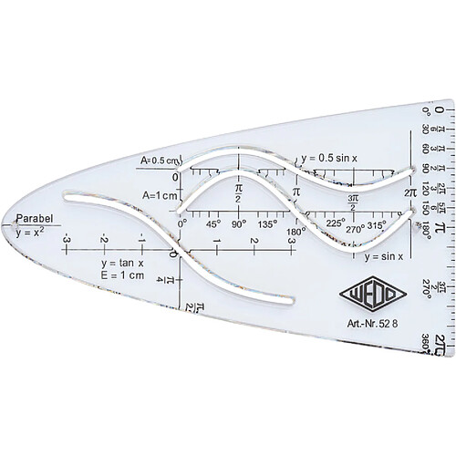 WEDO Parabole, transparente, en polystyrène, très résistant ()