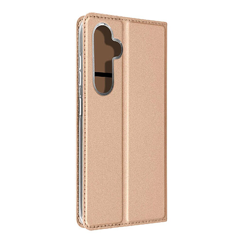 Étui pour Samsung A34 5G Clapet Porte-carte Support Vidéo Dux Ducis Rose gold