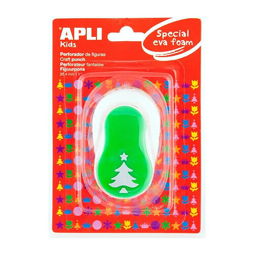 APLI APPLI Perforatrice Fantaisie pour Mousse - Sapin