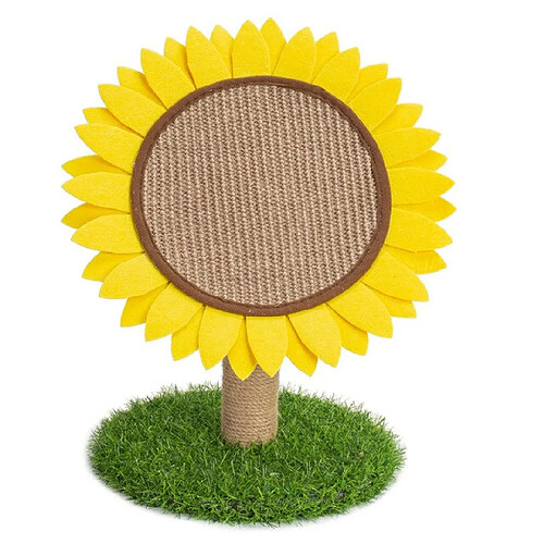 Universal Joli tournesol, chat, griffe, jouet, sisal, chat, griffe, protection, aiguisage, patte, rasoir, tapis.