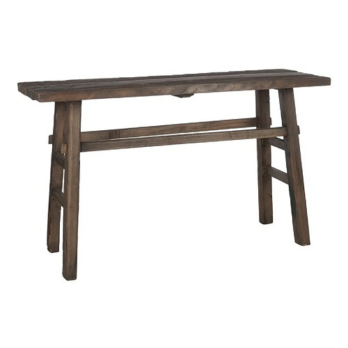 Paris Prix Console en Bois Janko 140cm Marron