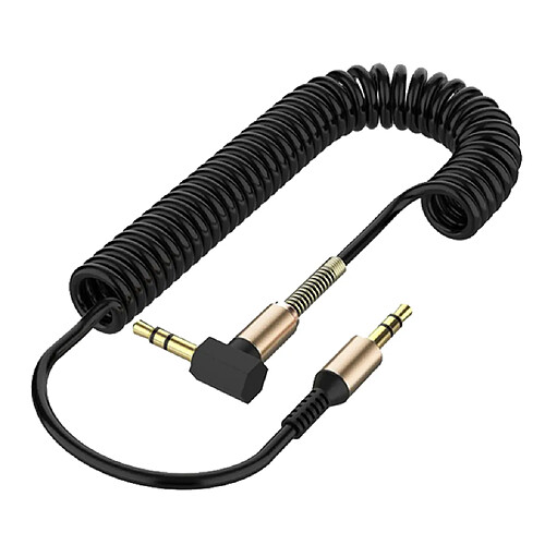 Audio 3.5mm à Jack Cable Car Aux Stereo pour iPhone haut-parleur noir