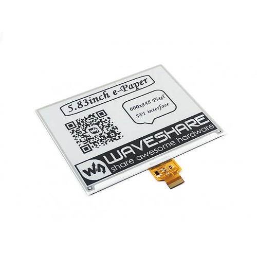 Wewoo Waveshare 600x448écran brut E-Ink de 5,83 pouces