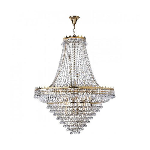 Searchlight Grand Chandelier Versailles Or 19 ampoules 349cm