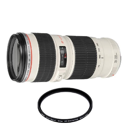 CANON EF 70-200mm F4L USM + HOYA 67mm PRO 1D Protector