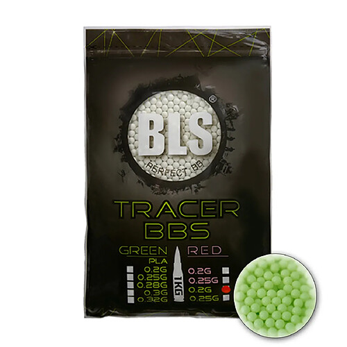 Sac 1 Kg Billes Traçantes BLS 0.20 g Blanches