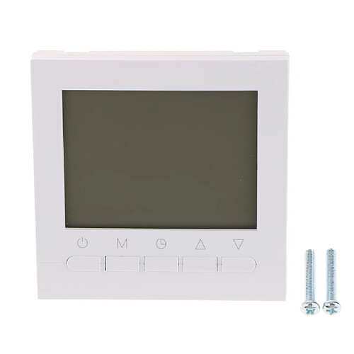 hy02b05 wi-fi thermostat programmable à écran tactile 7 fois avec geofencing