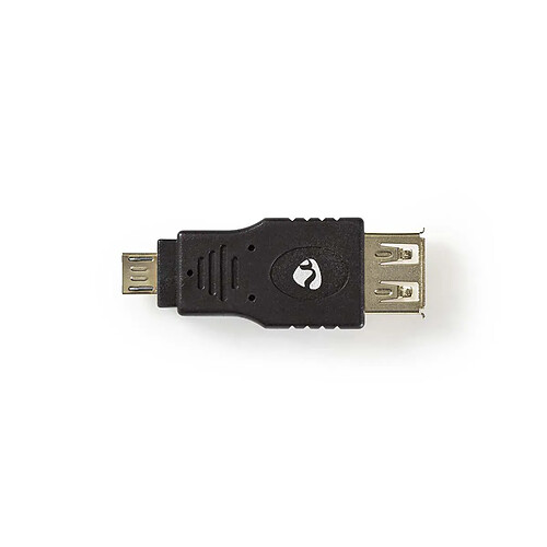 NEDIS Adaptateur USB 2.0 Micro B Mâle - A Femelle