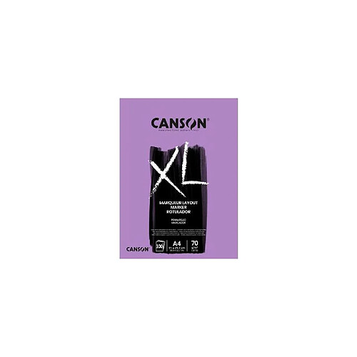 CANSON Bloc croquis et études 'XL MARKER', A3, 70 g/m2 ()