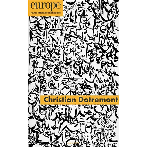 Europe, n° 1079. Christian Dotremont · Occasion