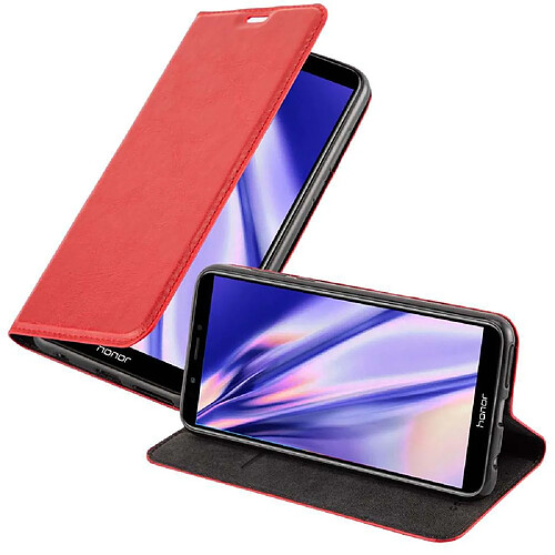 Cadorabo Coque Honor 7C / Huawei Y7 2018 Etui en Rouge