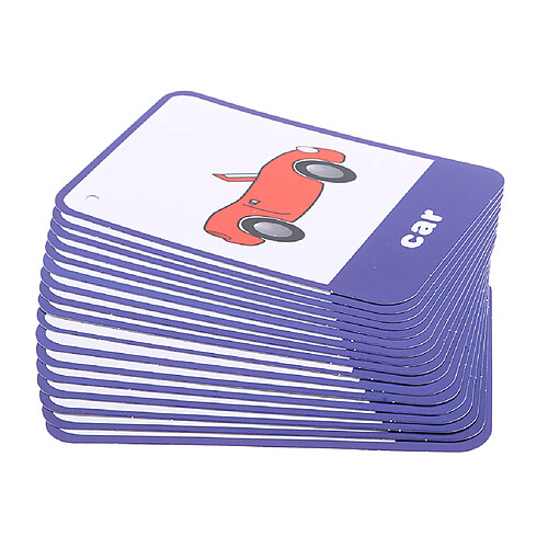 Cartes Flash - Apprentissage éducatif Photo & Word Card Sports - 14 Pièces