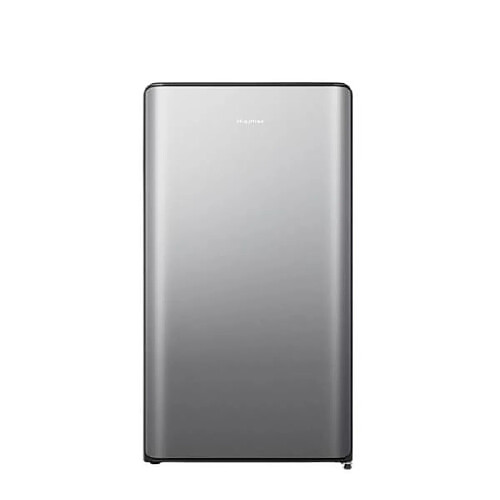 Hisense RR106D4CDF Réfrigérateur Une Porte Contrôle de la Température 82L 220V Verre Trempé Argent