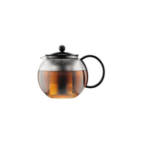 ASSAM - Théiere a piston BODUM , couvercle plastique, filtre en inox, 1.0 l