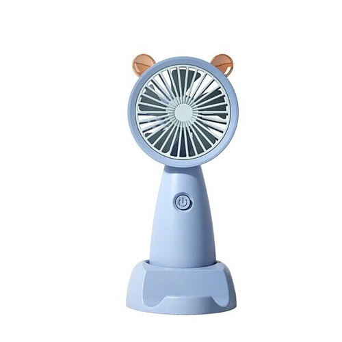 (Bleu) Mini Ventilateur Portatif USB Mini Ventilateur Portatif Extérieur