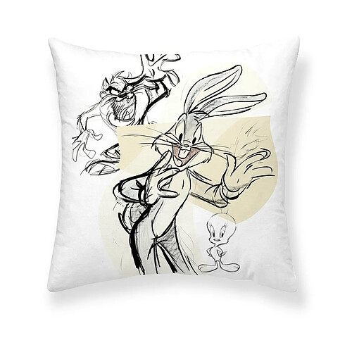 Housse de coussin Looney Tunes Looney Sketch A 45 x 45 cm