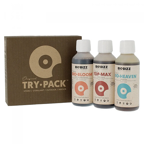 Try-Pack Hydro 3 x 250ml - BIOBIZZ