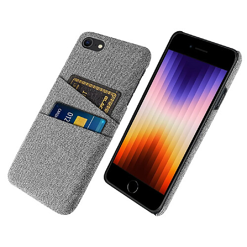 Coque en TPU anti-rayures gris clair pour votre iPhone SE (2022)/SE (2020)/7 4.7 pouces/8 4.7 pouces