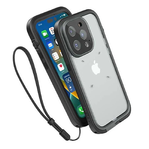 Catalyst Coque Étanche Total Protection pour iPhone 14 Pro Compatible MagSafe Noir