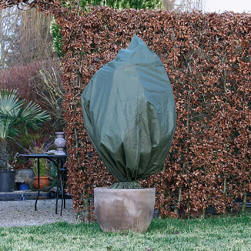 Nature Couverture polaire d'hiver 50 g/m² 157x100 cm vert