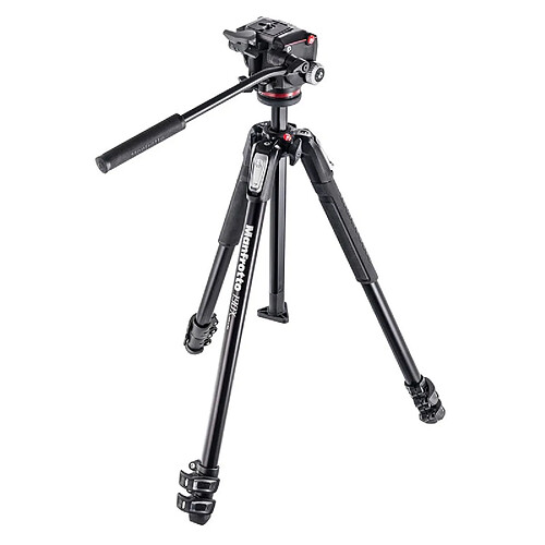 MANFROTTO Trépied MK190X3-2W (MT190X3 + Rotule fluide MHXPRO-2W)