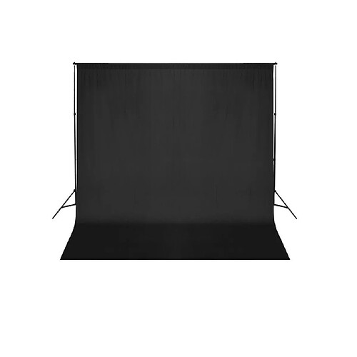 Helloshop26 Kit complet studio photo + fond noir sans coutures 3x6 m photo vidéo studio professionnel 1802019/4