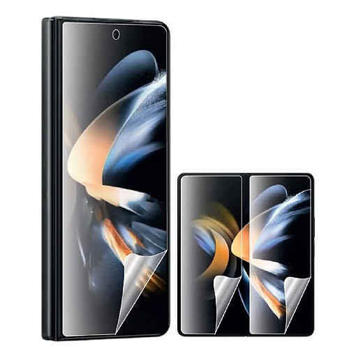 Tiger Film de protection d'écran pour Samsung Galaxy Z Fold 5 Ultra-résistant Transparent