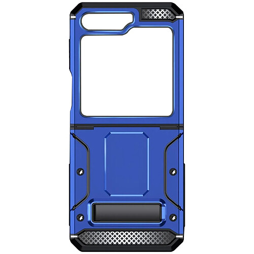 Avizar Coque Antichoc pour Samsung Z Flip 5 Anti chutes 3m Béquille Defender Bleu