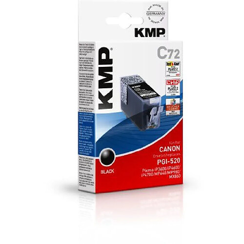 Flashpoint Ag KMP C72 Cartouche d'encre Noir