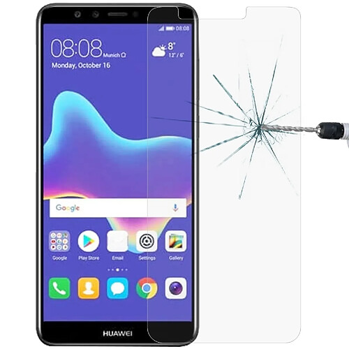 Wewoo 0.26mm 9H 2.5D Film de verre trempé pour Huawei Y9 2018