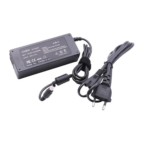 vhbw Adaptateur secteur compatible avec Sony Vaio VGN-BX168GP, VGN-BX4AANS, VGN-BX4AAPS, VGN-BX4KANB, VGN-BX541B ordinateur portable Notebook, 91 W