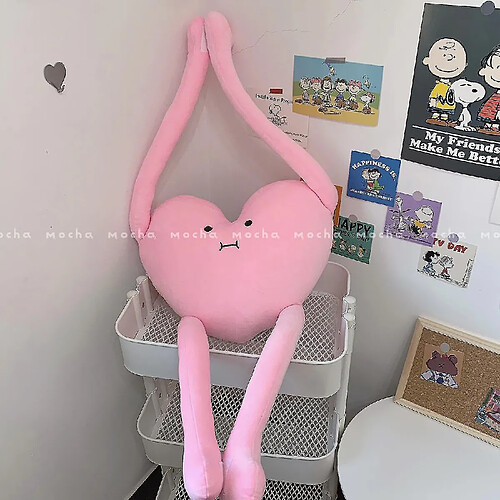 Universal 50 cm Migne Ong Legs Love Pillow En peluche Toy Doll Cushion Oreiller Gift's Gift's Birthday