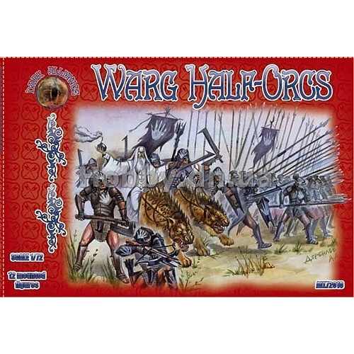 Warg Half-Orcs - 1:72e - ALLIANCE