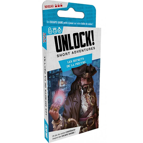 Jeu d ambiance Asmodee Unlock! Short adventure 6 Les secrets de la pieuvre