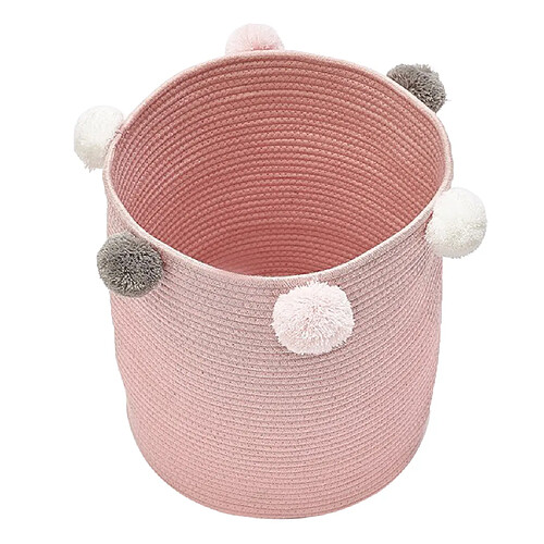 pliable sac à linge paniers de rangement pour enfants panier à jouets organisateur rose