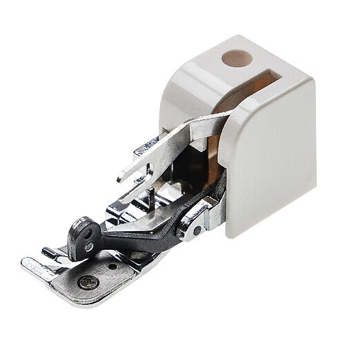 vhbw Pied Side Cutter compatible avec Janome support micro CB JH1104-JH1118, JR1012, JS1012 machines à coudre