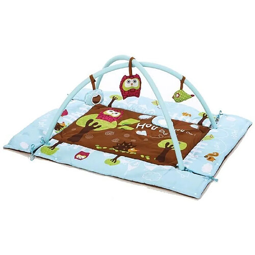 LUDI Tapis deveil Chouette