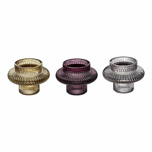 Lot de 3 Chandeliers Midnight Garden 8cm Multicolore