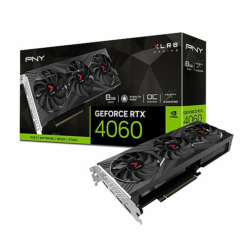 Carte Graphique PNY VCG40608TFXXPB1-O Geforce RTX 4060 8 GB GDDR6