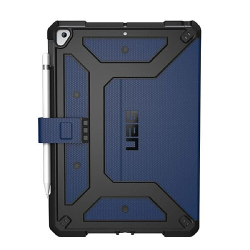 UAG Étui Folio pour iPad 10,2" 2019/20/21 Metropolis Renforcé Ultra-Résistant Bleu