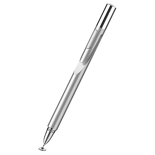 Adonit Stylet Écran Tactile Micro Disque Haute Précision Clip Jot Pro 4 Argent