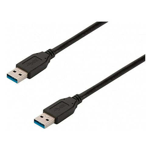 Cable Datos Ewent 3.0 USB-A para USB-A 3m Negro