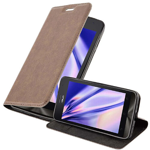 Cadorabo Coque Asus ZenFone 5 2014 Etui en Brun