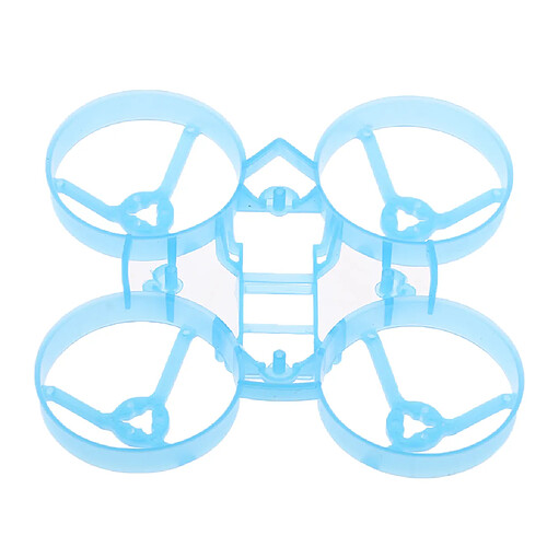 Kit de cadre Whoop de 65 mm, compatible avec le moteur 0603 Tiny Whoop Racing Blue